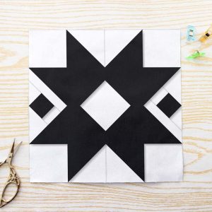 Aztec Star FPP Quilt Pattern southwest quilt pattern