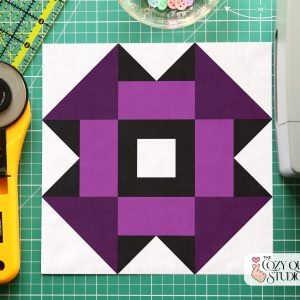 churn dash fpp quilt block pattern easy paper piecing template for beginners